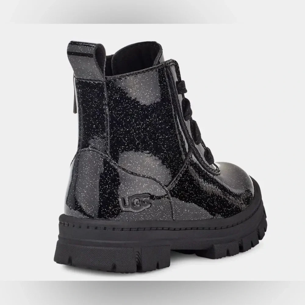 EUC Toddlers Ashton Lace Up Glitter SZ 6T